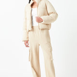Wide Knit Pants with Pockets