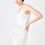 Satin Pocket Mini Skirt