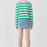Pocket Denim Mini Skirt