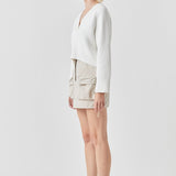 Cargo Mini Skirt