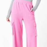 Wide Knit Pants with Pockets