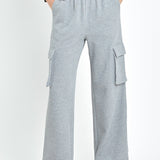 Wide Knit Pants with Pockets
