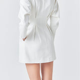 Zip Up Mini Dress