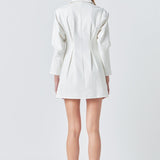 Zip Up Mini Dress