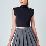 Pleated Mini Skort