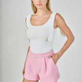 Bow Strap Tank Top