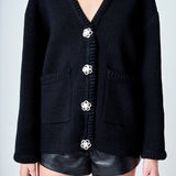 Floral Button Down Cardigan