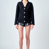 Floral Button Down Cardigan