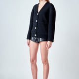 Floral Button Down Cardigan