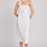 Choker Tie Midi Dress