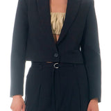 Single Breasted Cropped Blazer