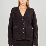 Fuzzy Oversized Cardigan