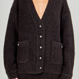 Fuzzy Oversized Cardigan