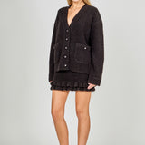 Fuzzy Oversized Cardigan