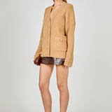 Fuzzy Oversized Cardigan