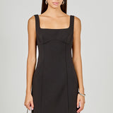 Back Bow Sleeveless Mini Dress