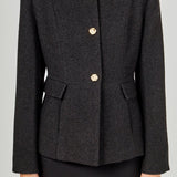 Round Neck Blazer