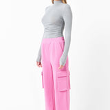 GREY LAB - Ruched Turtleneck Top - TOPS available at Objectrare