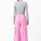GREY LAB - Ruched Turtleneck Top - TOPS available at Objectrare