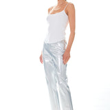Shiny PU Pants