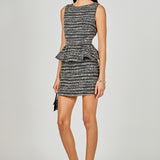 Sequin Textured Mini Skirt