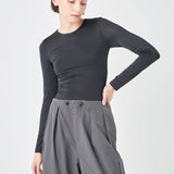 Low Waisted Pleated Cargo Pants