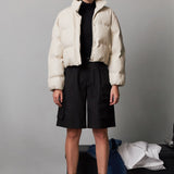 Cropped Puffer Jacket