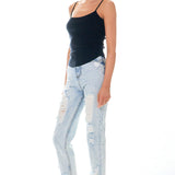 Round Hem Knit Tank Top
