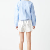 Sequin Embellished Boxer Shorts