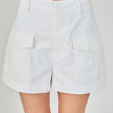 High-Waisted Shorts with Pockets