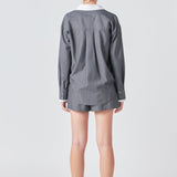 Oversized Pinstripe Shirt