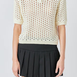 Knit Mesh Shirt
