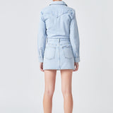Denim Mini Dress