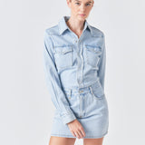 Denim Mini Dress