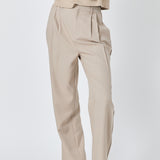 Pleated Wide Trousers