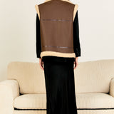 Sherpa Lined Faux Leather Vest