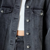Denim Jacket with Pockets