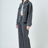 Denim Jacket with Pockets