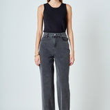 Wide Leg High Waisted Jeans