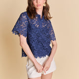 Mid Waisted Linen Shorts