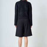 Collared Button Up Cardigan