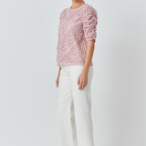 Embroidered Lace Top