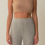 Feather Plush Bralette Top