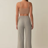 Feather Plush Bralette Top