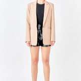 Single-Breasted Blazer