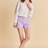 Tailored Basic Shorts