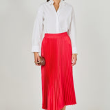 Sunburst Pleated Skirt