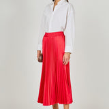 Sunburst Pleated Skirt