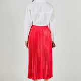 Sunburst Pleated Skirt