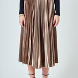 Sunburst Pleated Skirt